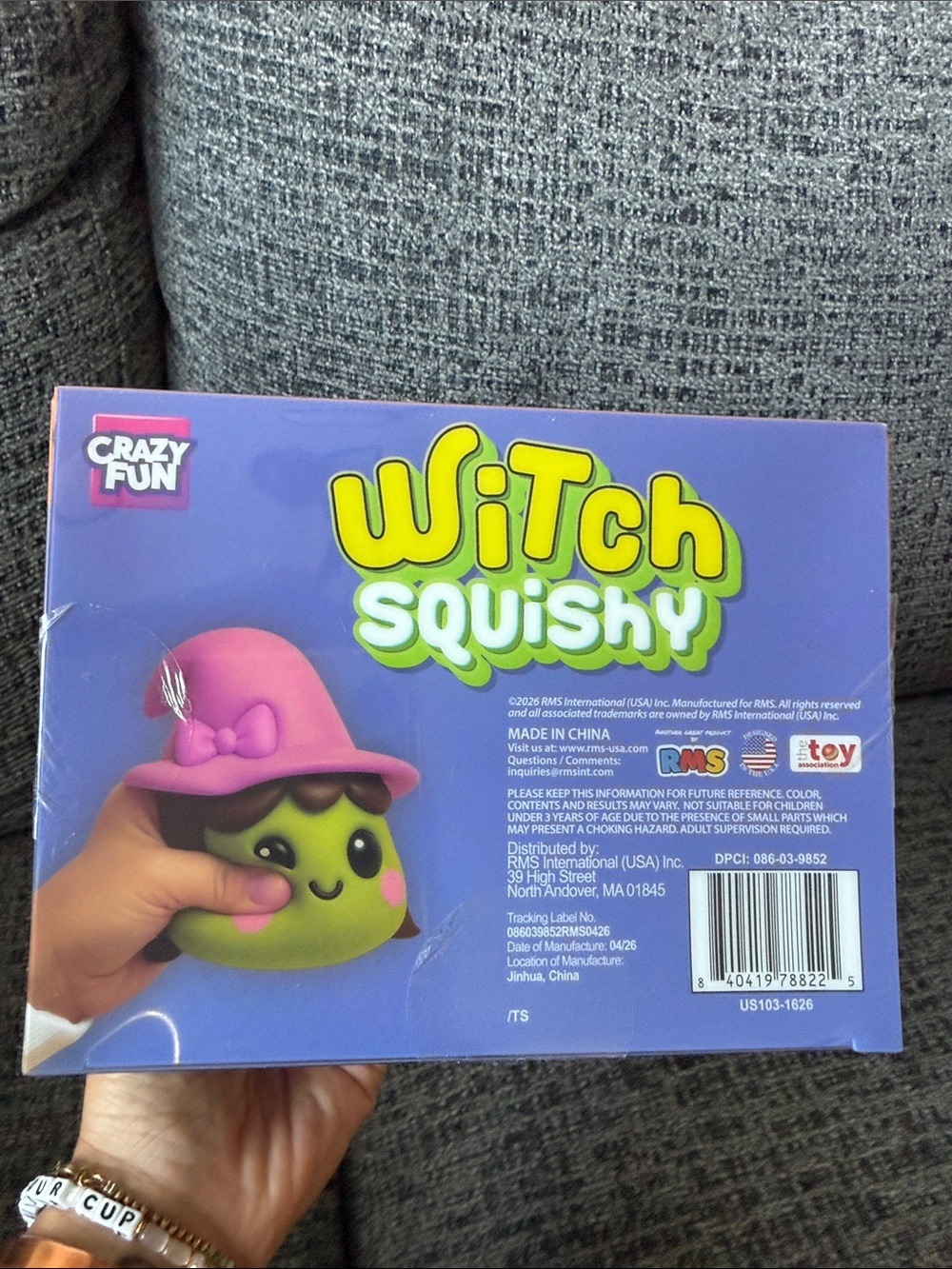 BNIB RMS Crazy Fun Witch Squish - Picture 5 of 5